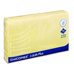 Chicopee J-Cloth Plus Yellow (Pack 50)