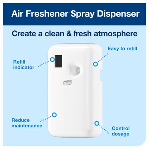 Tork Air Freshener Spray Dispenser White