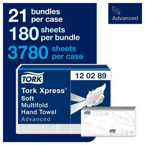 Tork Xpress Soft Multifold Hand Towel White