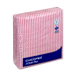 Chicopee J-Cloth Plus Medium Red (Pack 50)