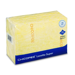 Chicopee Lavette Super Yellow (Pack 25)