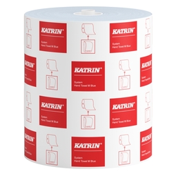 Katrin System Paper Towel Roll Medium 1-Ply Blue