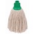 CleanWorks Twine Socket Mop Green No 14 (Pack 10)
