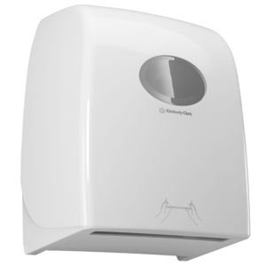 Aquarius Rolled Hand Towel Dispenser White