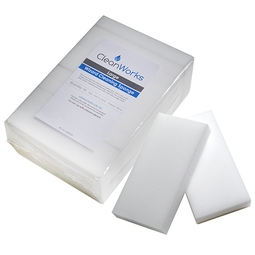 CleanWorks Wizard Cleaning Sponge White (Pack 10)