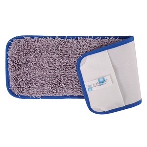 CleanWorks ProClean Nano Microfibre Flat Mop Blue (Pack 5)