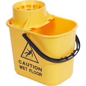 Professional Mop Bucket Yellow 15 Litre