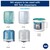 Tork Reflex Centrefeed Paper Towel and Dispenser White and Turquoise