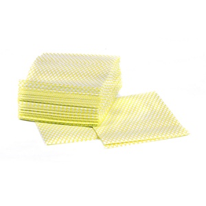 Hydromax Diamond Lightweight Quarter Folded Cloth Yellow (Pack 50)