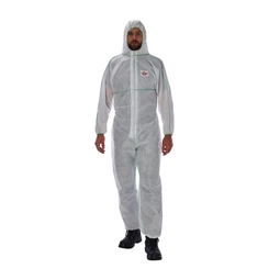 KeepSAFE Hooded Coverall Type 5/6 X White Large