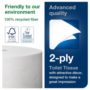Tork Jumbo Toilet Paper Roll White 360M