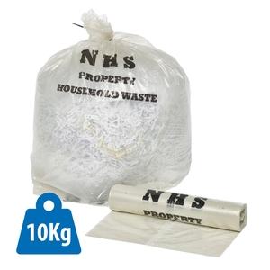Healthcare General Waste Sack Clear 14x28x39" (Case 300)