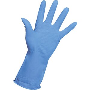 KeepCLEAN Rubber Household Glove Blue Medium
