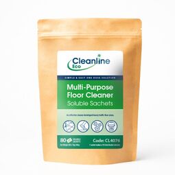 Cleanline Eco Multi Floor Cleaner Bucket Paper Sachet 10 Litre (Pack 80)