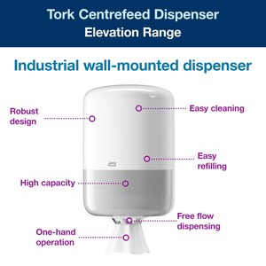 Tork Centrefeed Dispenser White