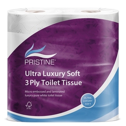 PRISTINE Ultra Luxury Soft 3Ply Toilet Tissue