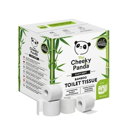 Cheeky Panda Plastic-Free Bamboo Toilet Tissue (Case 48)