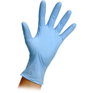 KeepSAFE Nitrile Powder Free Glove Blue Small