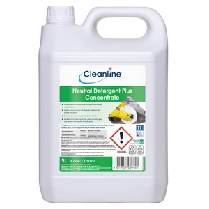 Cleanline Neutral Detergent Plus Concentrate 5 Litre