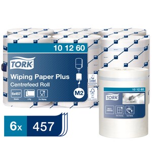 Tork Wiping Paper Plus White 160m