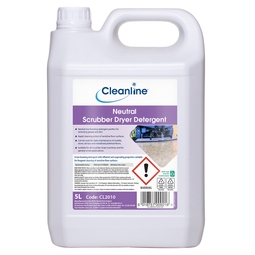 Cleanline Neutral Scrubber Dryer Detergent 5 Litre