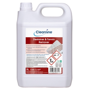 Cleanline Destainer & Tannin Remover 5 Litre (Case 4)