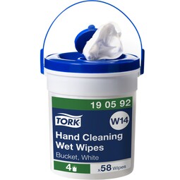 Tork Hand Cleaning Wet Wipe Bucket White 15.7M