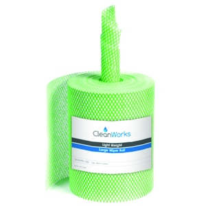 CleanWorks General-Purpose Roll-in-Box Cloth Green