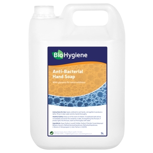 BioHygiene Antibacterial Hand Soap Fragranced 5 Litre
