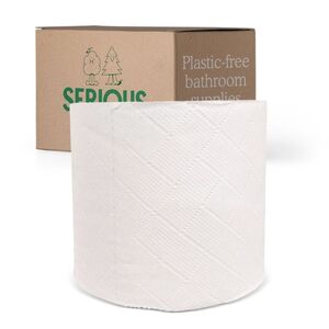 Serious 100% Recycled Toilet Tissue 3Ply White 280 Sheet (Case 36)