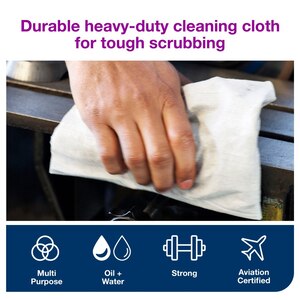 Tork Heavy-Duty Cleaning Cloth White