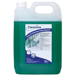 Cleanline Glass & Stainless Steel Cleaner 5 Litre