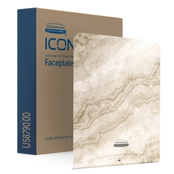 ICON Marble Hand Towel Dispenser Faceplate