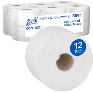 Scott Control Centrefeed Toilet Tissue 2Ply (Case 12)