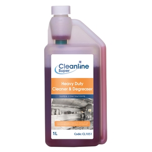 Cleanline Super Heavy Duty Cleaner & Degreaser Super Concentrate 1 Litre