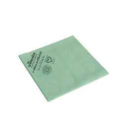 Vileda Professional r-MicronQuick Micro Cloth Green 380x400MM (Pack 5)