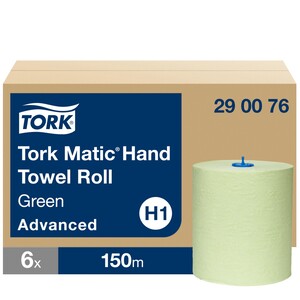 Tork Matic Paper Hand Towel Roll Green 150M