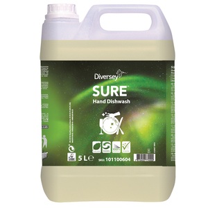 SURE Hand Dishwash Detergent 5 Litre (Case 2)