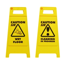 Wet Floor/Cleaning In Progress Safety Sign
