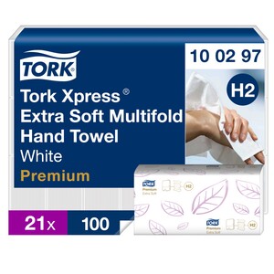 Tork Xpress Extra Soft Multifold Hand Towels White