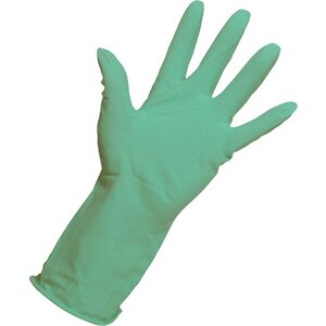 KeepCLEAN Rubber Household Glove Green Small