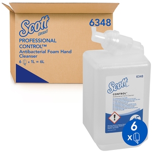 Scott Control Lux Foam Antibac Hand Clean 1 Litre (Case 6)