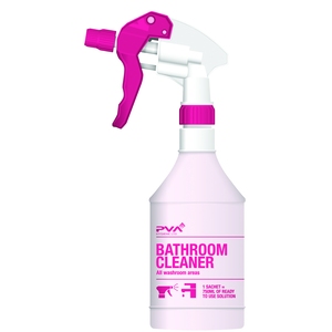 PVA Hygiene Empty Trigger Spray Complete Bathroom Cleaner 