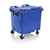4-wheeled Waste Container Blue 1100 Litre