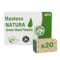 Hostess NATURA Folded Hand Towel (Case 4600)
