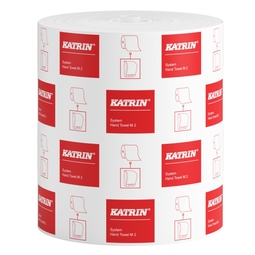 Katrin System Paper Towel Roll Medium 2-Ply White