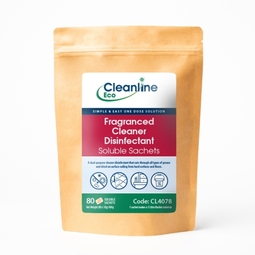 Cleanline Eco Cleaner Disinfectant Fragranced Paper Sachet(Pack 80)