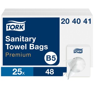 Tork Sanitary Towel Bags White 1.4 Litre