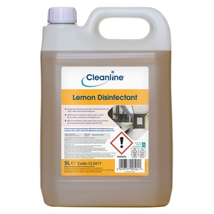 Cleanline Lemon Disinfectant 5 Litre