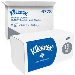 Kleenex Ultra Hand Towel I Fold Medium White (Case 1,860)